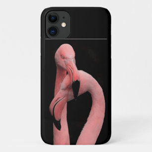 Roze flamingos iPhone case