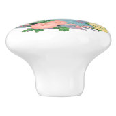 Roze flamingos keramische wasmachine of kast keramische knop (Zijkant)