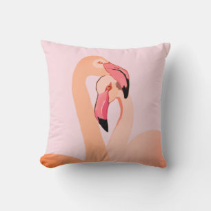 Roze Flamingo's Kussen , Flamingo