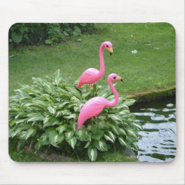 ROZE FLAMINGOS mousepad Muismat