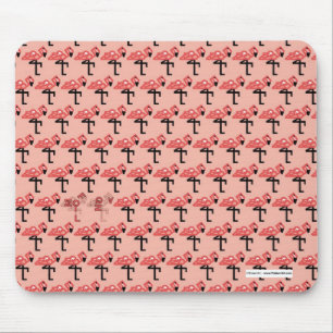 Roze Flamingos Mousepad Muismat