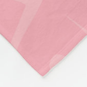 Roze flamingo's: naadloze illustratie. fleece deken (Hoek)