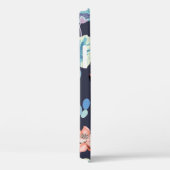 Roze flamingos omgeven door lotusbloemen en pro Case-Mate iPhone case (Achterkant / Rechts)