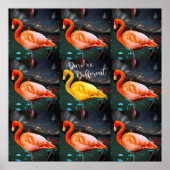 Roze flamingos Photo Dare is een ander script Poster (Voorkant)