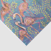 roze flamingos tissuepapier (Detail)