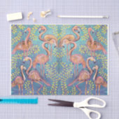 roze flamingos tissuepapier (Craft)