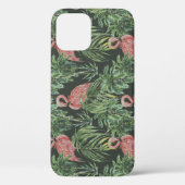 Roze flamingo's, tropisch patroon. Case-Mate iPhone case (Achterkant)