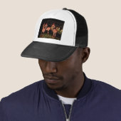 Roze Flamingo's Trucker Pet (In situ)