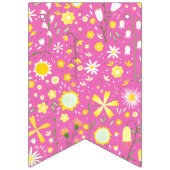 roze flesbloem vlaggetjes (Tweede vlag)