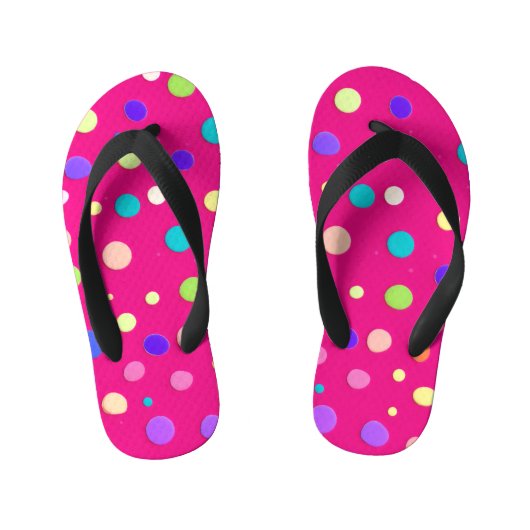 Roze flip-flop slipper (Voetbed)