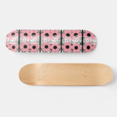 Roze Florah Skateboard (Horizontaal)