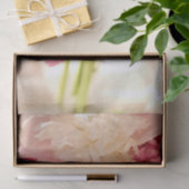 Roze, Floral, aangepast, 10 lbs papier (Geschenk)