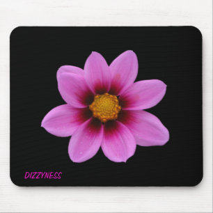 Roze Floral Art Muismat