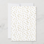 Roze Floral Baby shower Hartelijk dank Kaart (Achterkant)