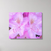 Roze Floral Canvas Art (Voorkant)