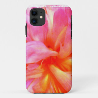 Roze Floral iPhone 11 Hoesje