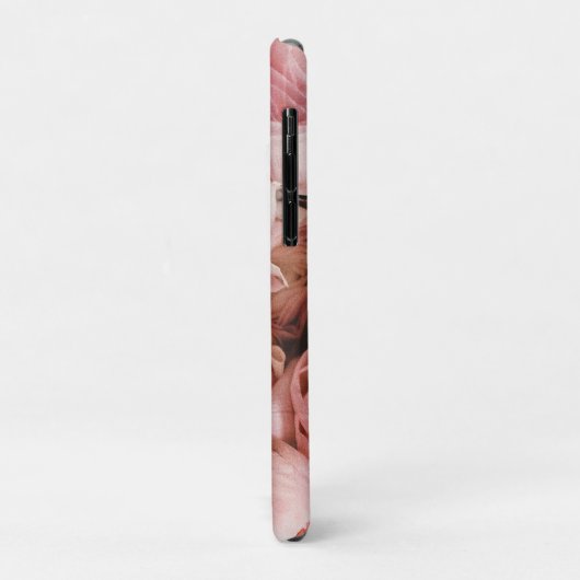 Roze Floral Case-Mate iPhone Case (Achterkant/links)