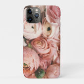 Roze Floral Case-Mate iPhone Case (Achterkant)
