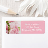 Roze Floral Etiket (Insitu)