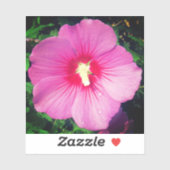 Roze Floral fotografie Sticker (Vel)