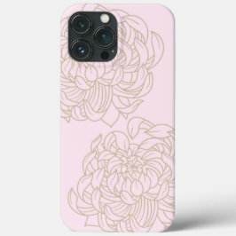 Roze Floral iPhone / iPad case