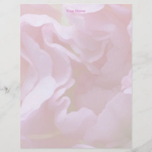 Roze Floral Letterhead