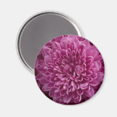 Roze Floral Magneet (Voorkant / Achterkant)