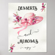 Roze floral Pet Derby Vrijgezellenfeest Tafel Teke