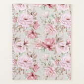 Roze Floral Planner (Voorkant)