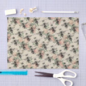 Roze Floral Queen Bee Tissuepapier (Craft)