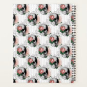 Roze Floral Skull Series Design 2 Planner (Achterkant)