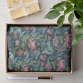  Roze Floral Tissuepapier (Geschenk)