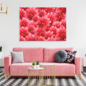 Roze Flowers Beauty Canvas Afdruk (Insitu (Woonkamer))