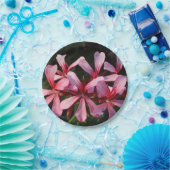 Roze FLowers Bord fotopapier 7 in (Feest)