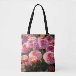 Roze FlowersTote Bag Draagtas