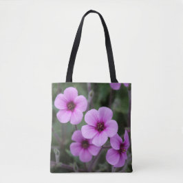 Roze FlowerTote Bag Draagtas