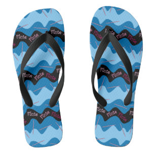 Roze Fluitpatroon Teenslippers