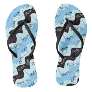 Roze Fluitpatroon Teenslippers