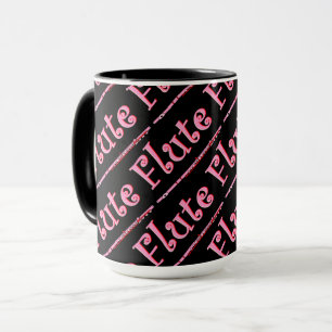 Roze flute mok