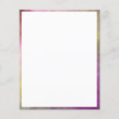 roze flyer (Voorkant)