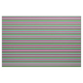 Roze, Forest Green, Light Zee Green, White & Black Stof (Fat Quarter)