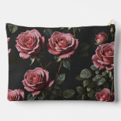 Roze foto realistisch roos etui (Achterkant)