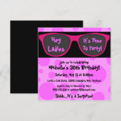 Roze foto's Aangepaste feestdagen Kaart (Voorkant / Achterkant)