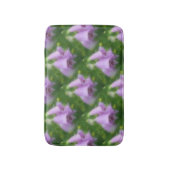 Roze Foxglove Flowers Natuur Patroon Badmat (Voorkant Verticaal)