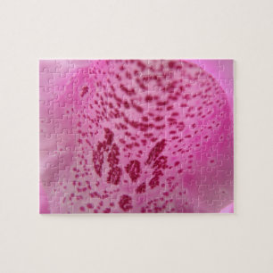 Roze Foxglove Petal Puzzle Legpuzzel