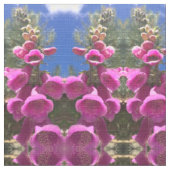 Roze foxglove stof (Close Up)