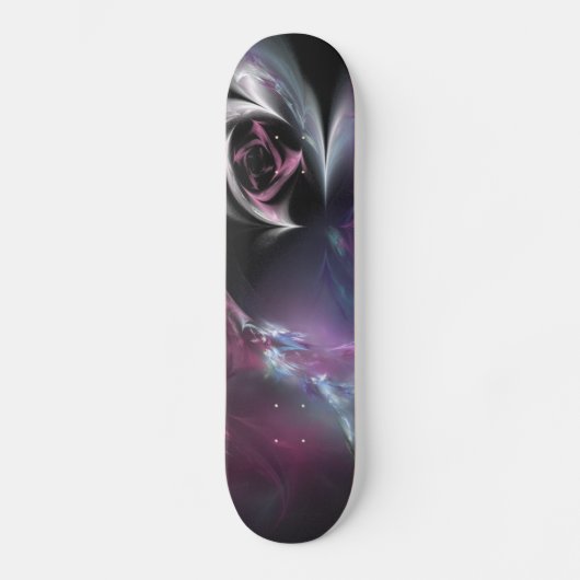Roze Fractal Skateboard (Voorkant)