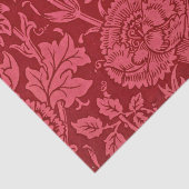 Roze frambozenroze en bloemontwerp van het roos. tissuepapier (Detail)