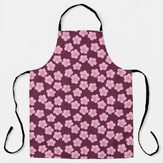 Roze Frangipani Bloem Naadloos Patroon Schort