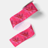 Roze Frangipani Blush Pattern Lint (Achterkant)